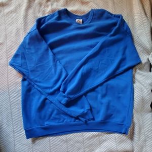 Erick Hunter Crew neck long sleeve sweater 4X. Made in America. 50Cot/50Poly.